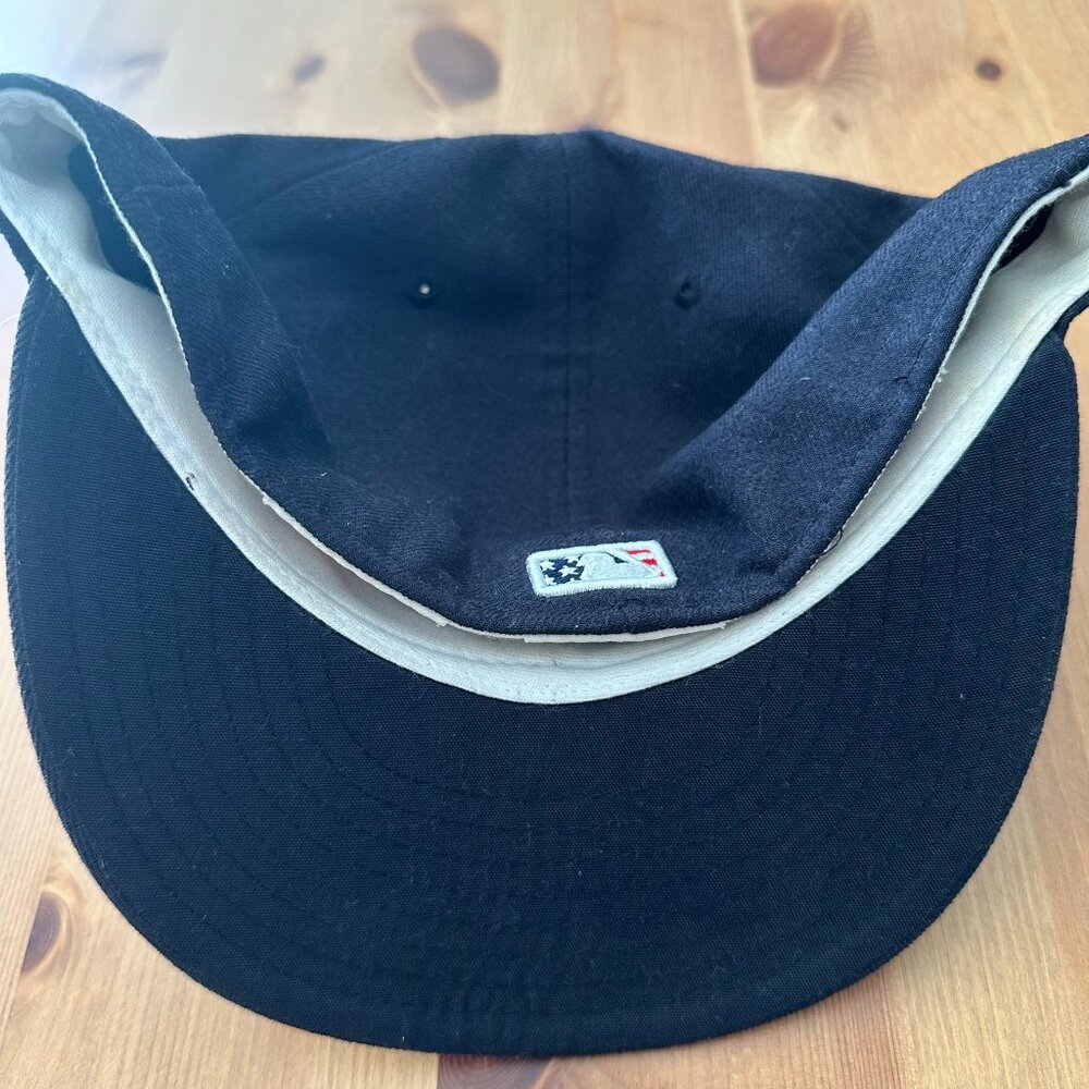 New Era 59FIFTY NY Yankees Fitted Hat 7 5/8 Cool Base Stars & Stripes - Picture 2 of 4